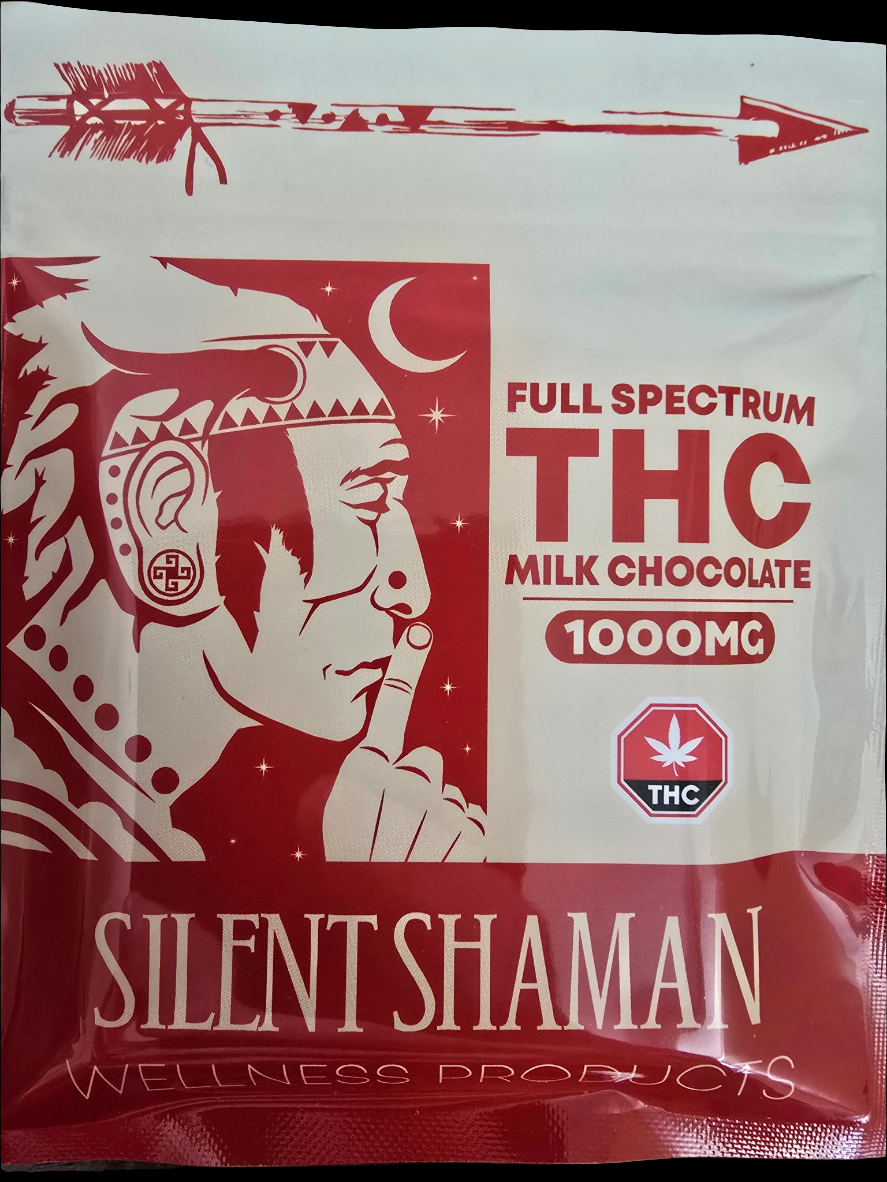 Silent Shaman Bar 1000mg FS THC