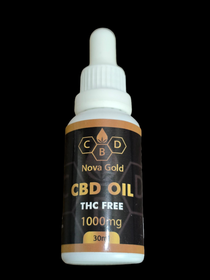 Nova Gold 1000mg CBD Oil
