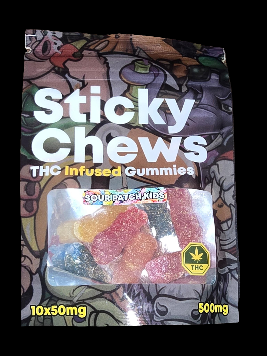 StickyChews Sour Patch Kids 500MG
