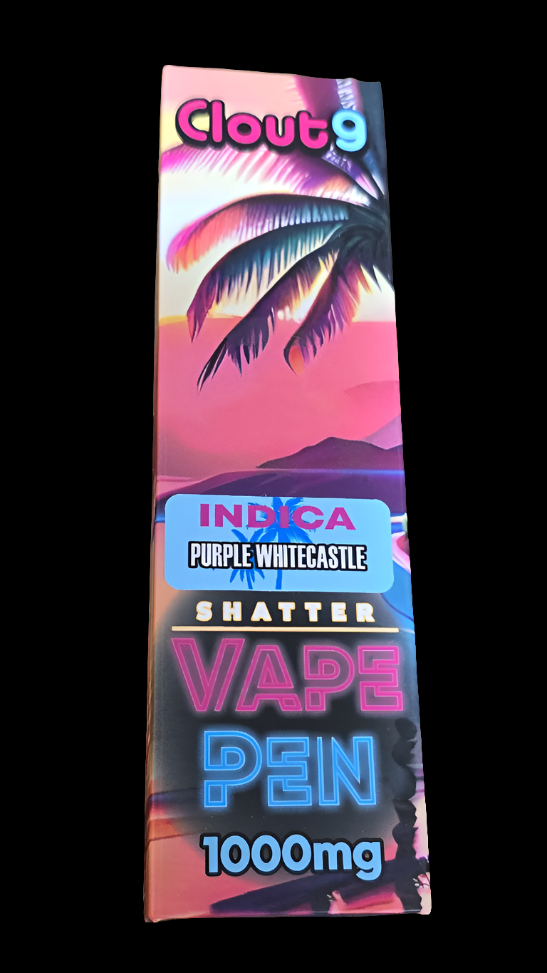 1G Clout 9 shatter vape pen