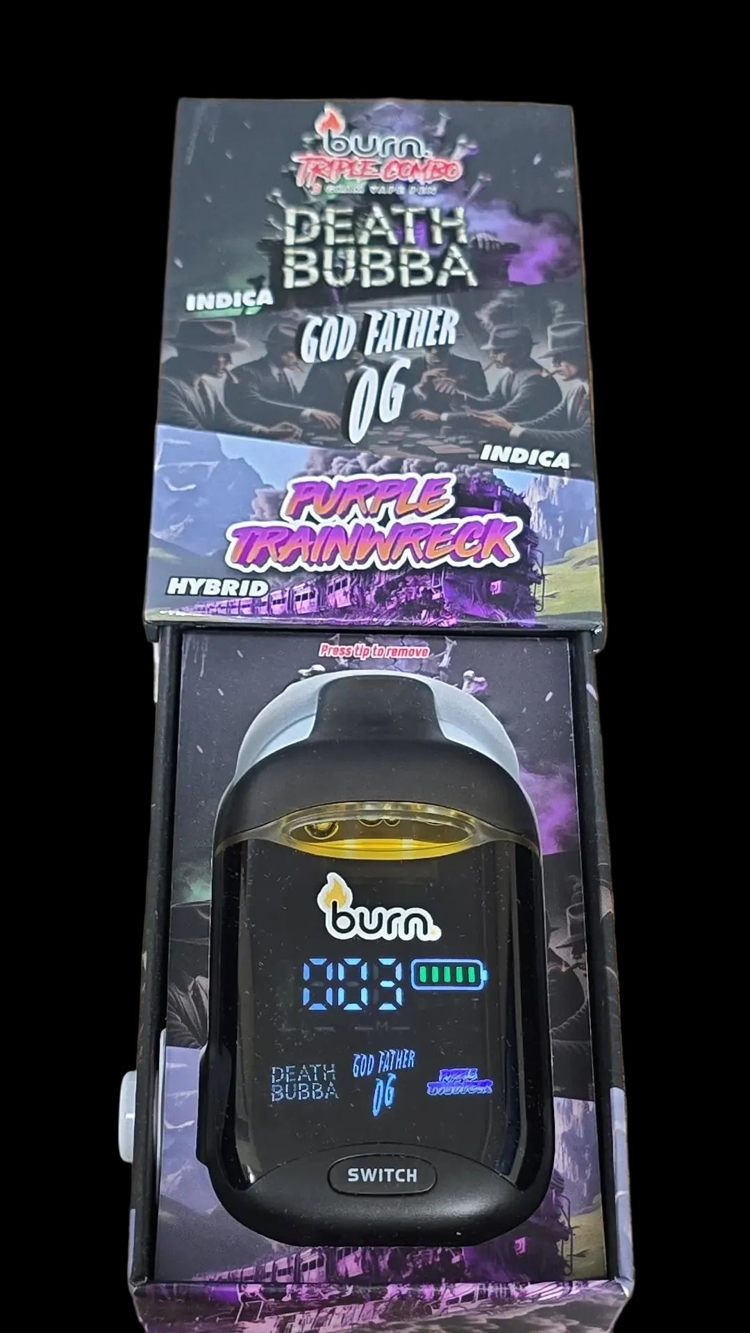 Burn 3g Triple Chamber Vape