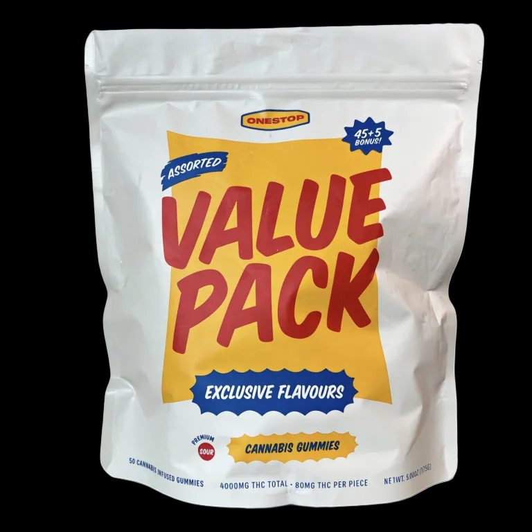 4000mg Mega Sour Gummy Pack