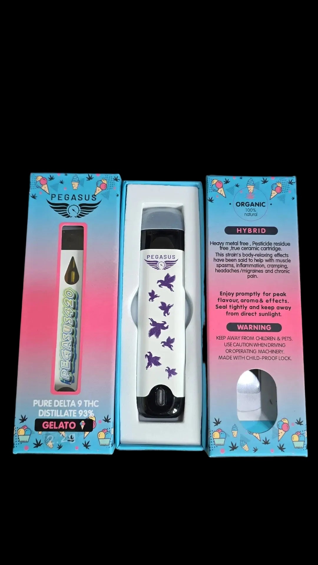 Pegasus 2.2g Distillate Vape