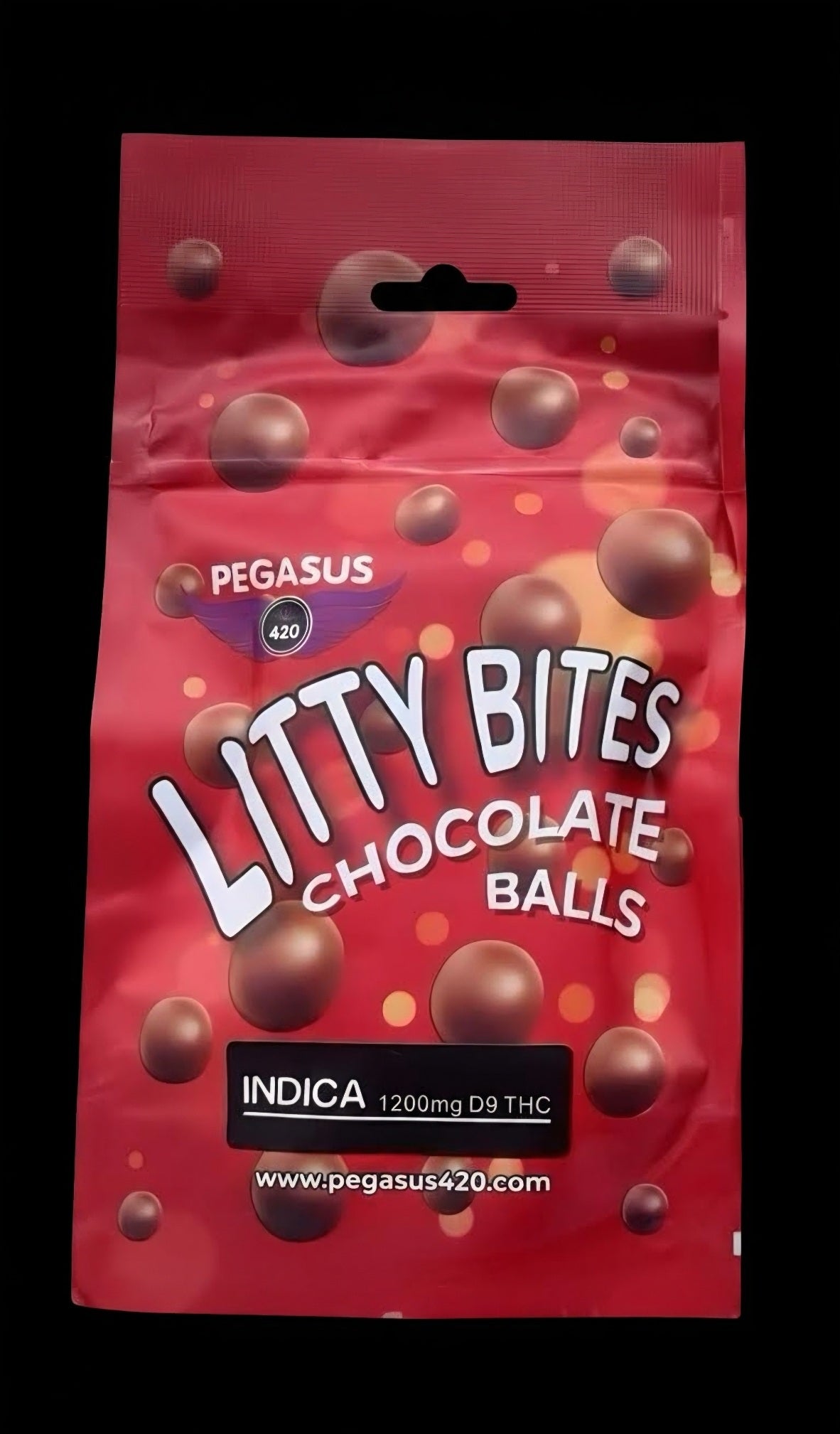 Litty Bites Chocolate Balls 1200mg