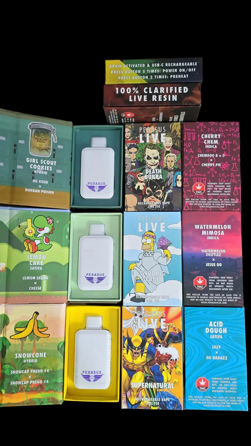 Pegasus 3g Live Resin FSE Vapes
