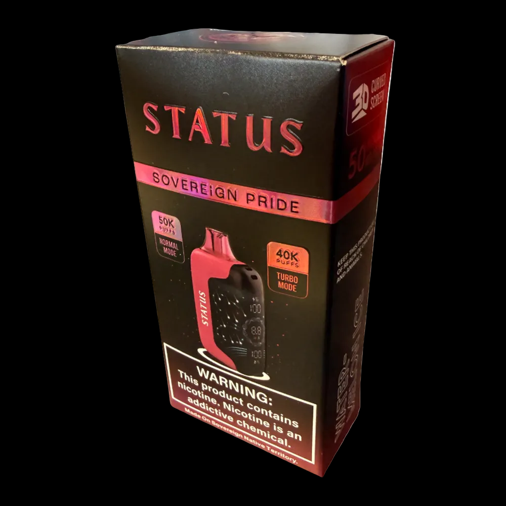 Status Sovereign 50K 5% Nic Vape