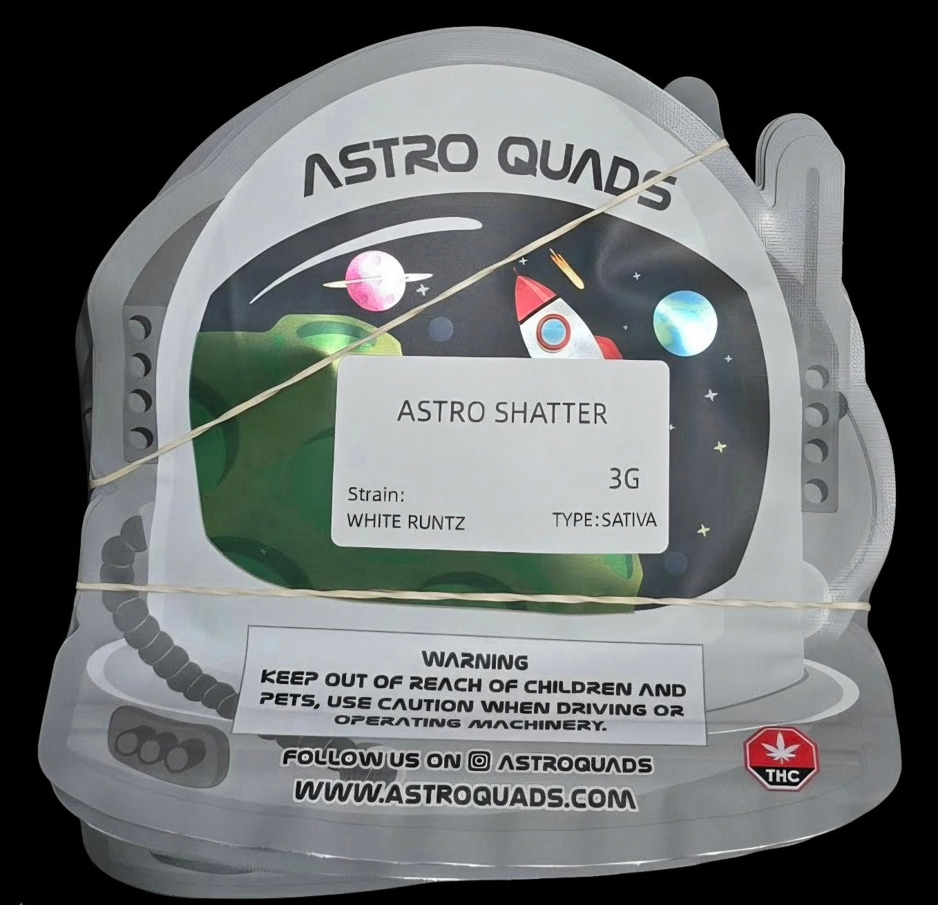 Astroquads 3g shatter