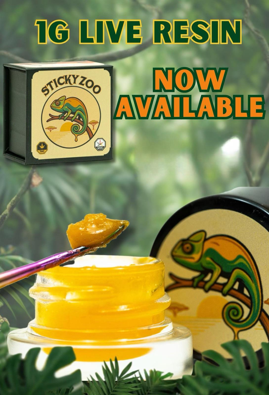 StickyZoo Live Resin - 1G