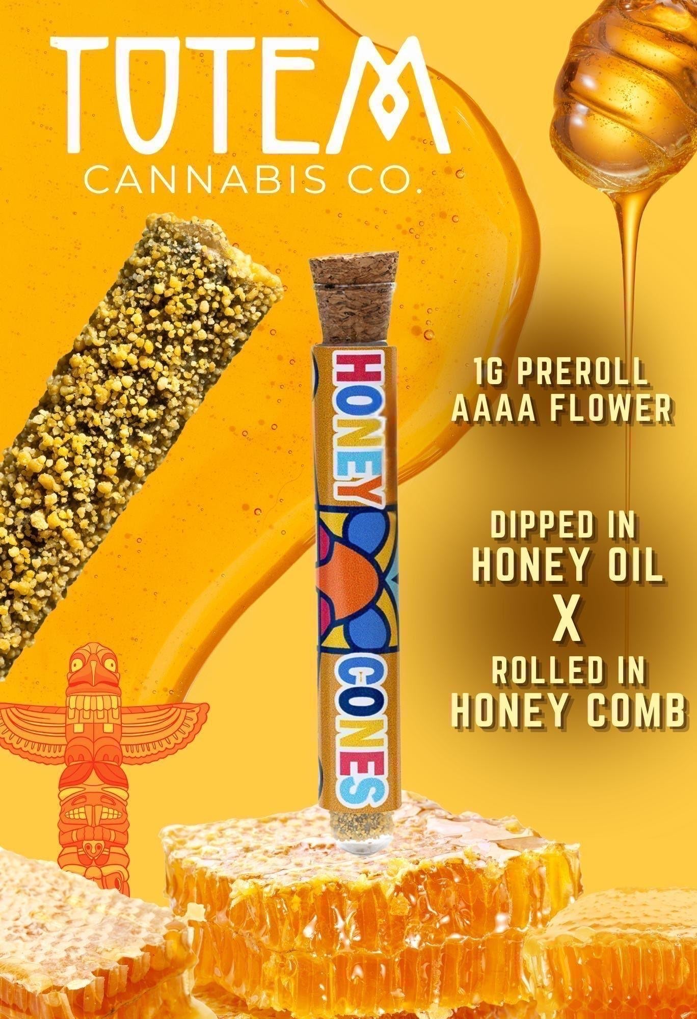 1G Honey Comb Preroll