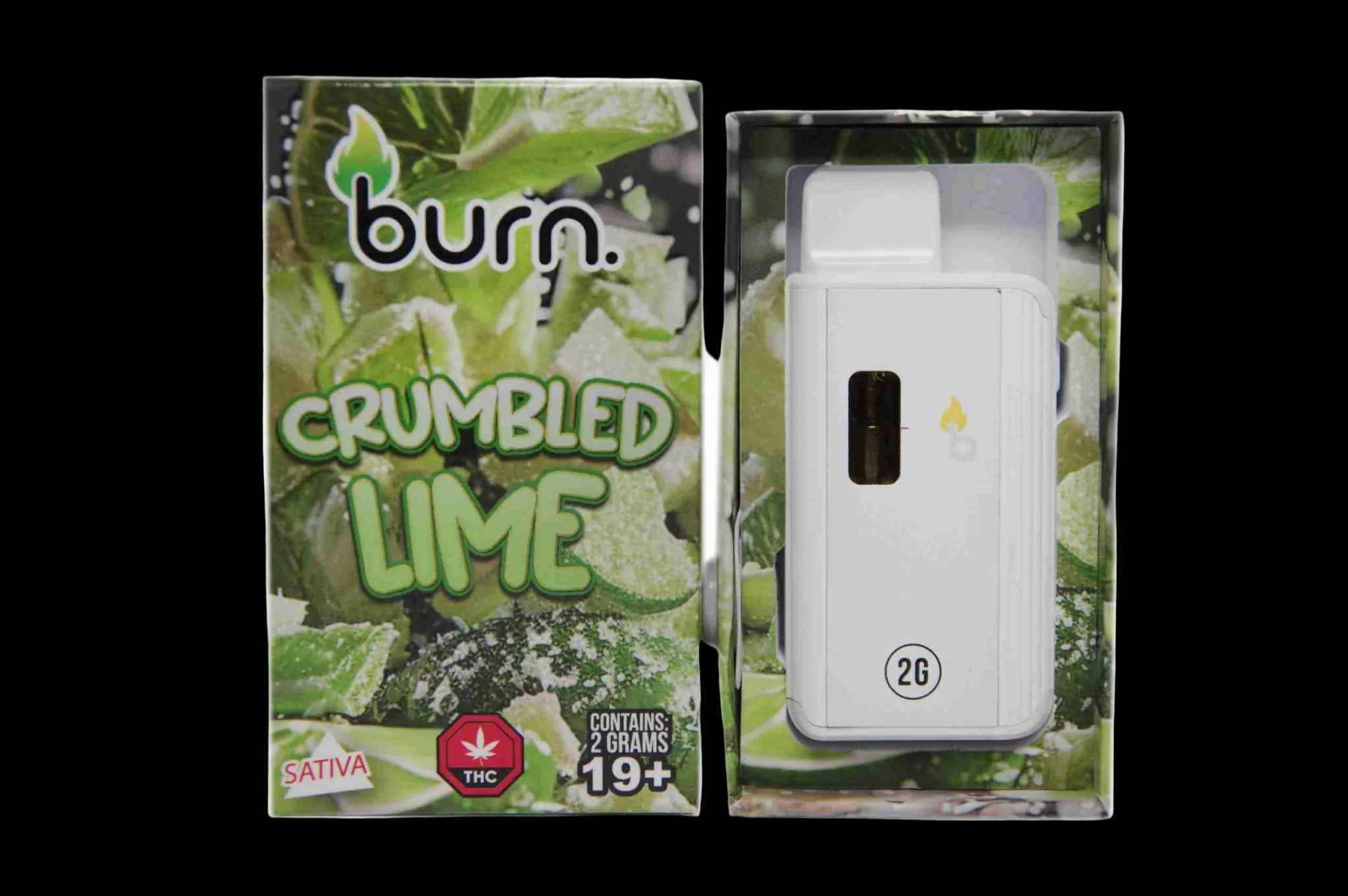 Burn 2g Vape product packaging